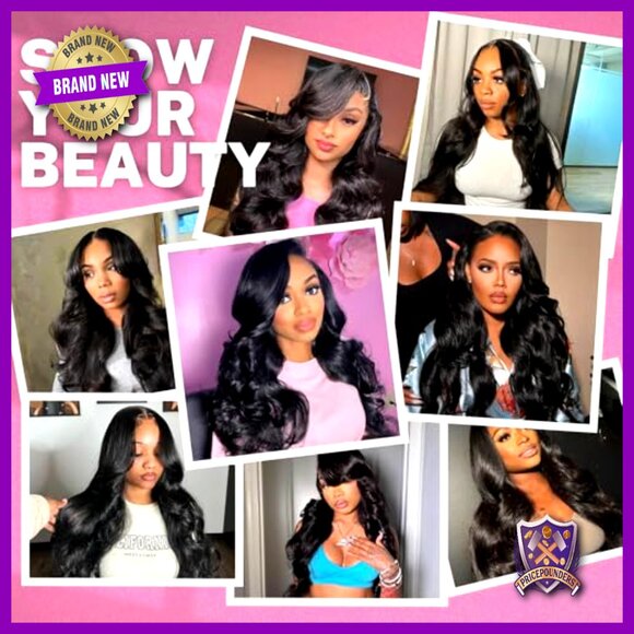 Body Wave Human Hair Extensions 22 20 18 Inch 100% Virgin Remy Thick main image 4